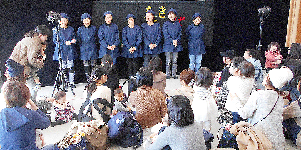 12月のクリスマス会の様子