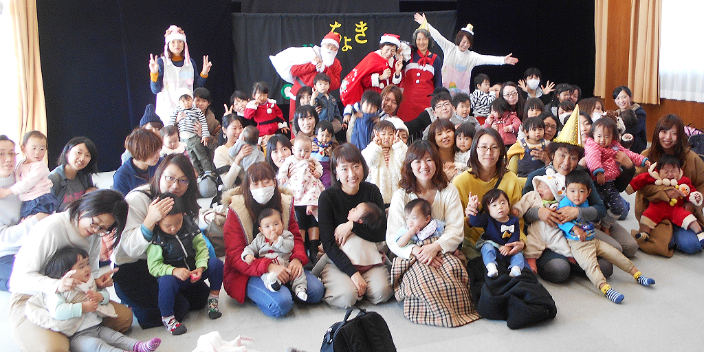 12月のクリスマス会の様子