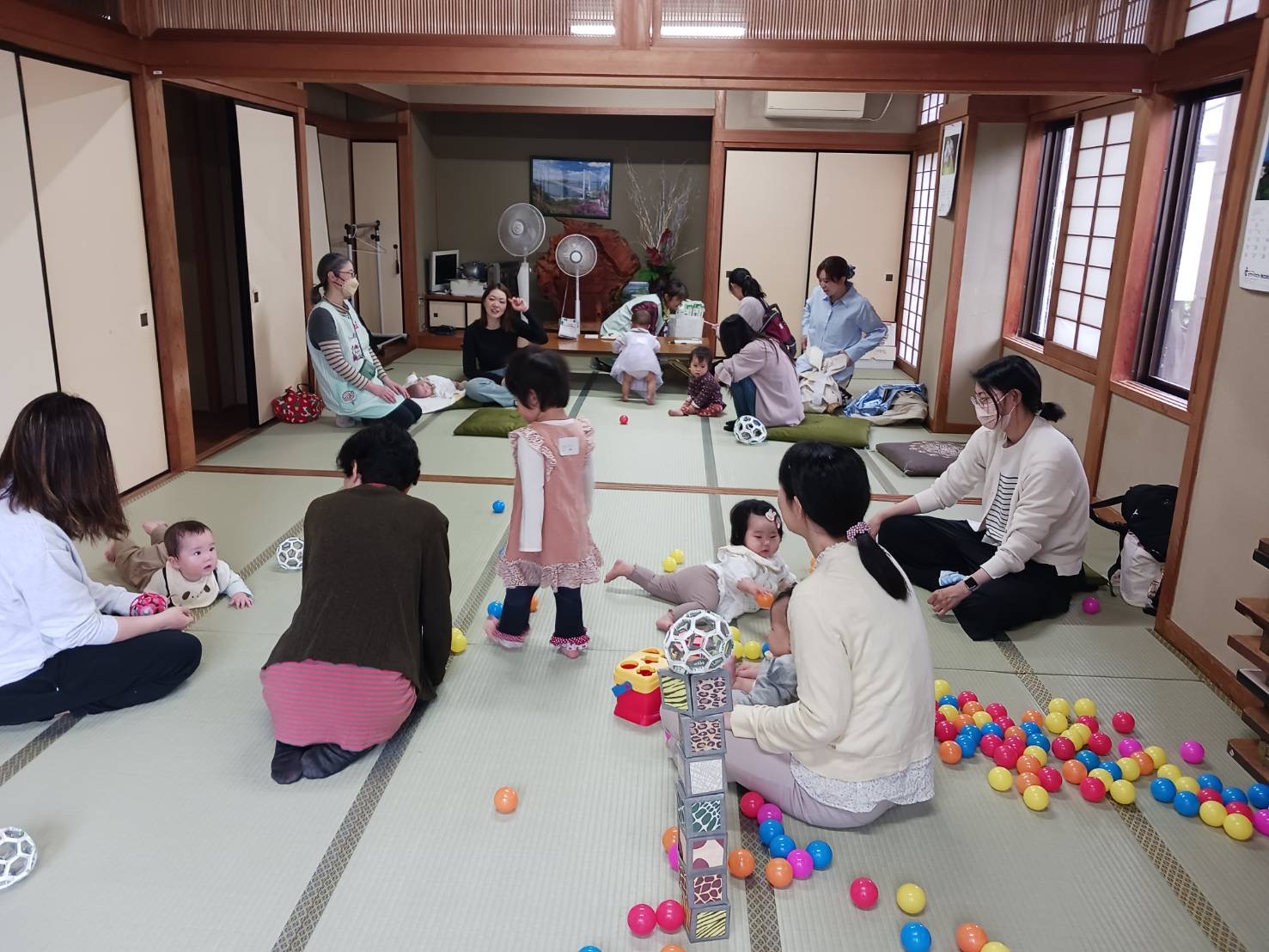 今年度初のどんぐり広場